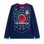 Retro Atletico Madrid 2004/05 Away Long Sleeve Jersey