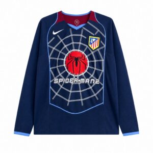 Retro Atletico Madrid 2004/05 Away Long Sleeve Jersey