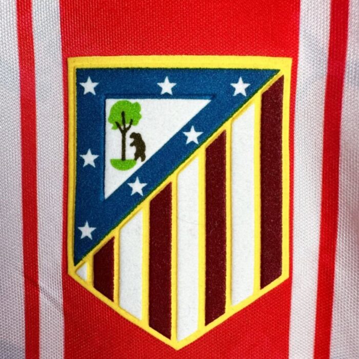 Retro Atletico Madrid 1994/95 Home Long Sleeve Jersey – view 4