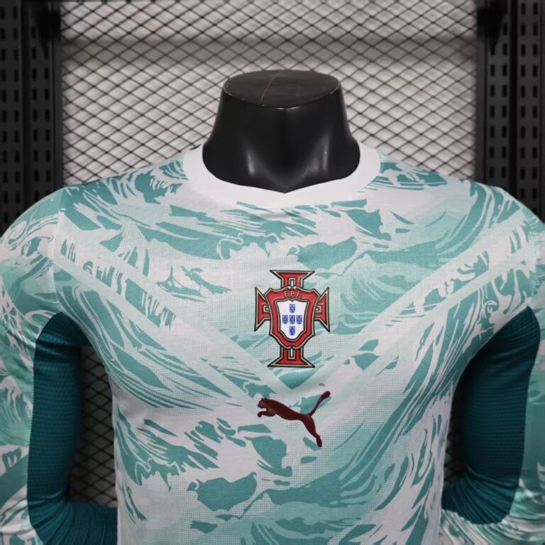 Mens Portugal 2026 World Cup Away Long Sleeve Jersey Player Version – view 2