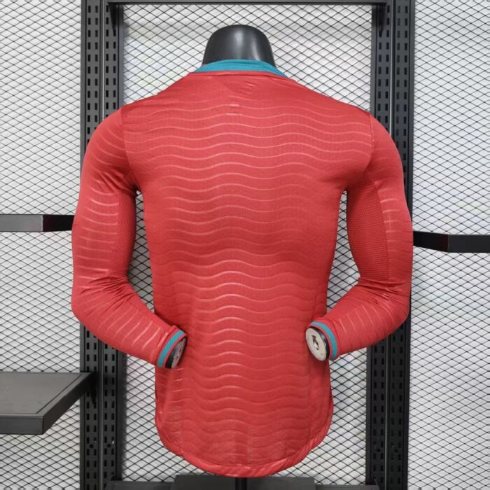 Mens Portugal 2026 World Cup Home Long Sleeve Jersey Player Version – view 3