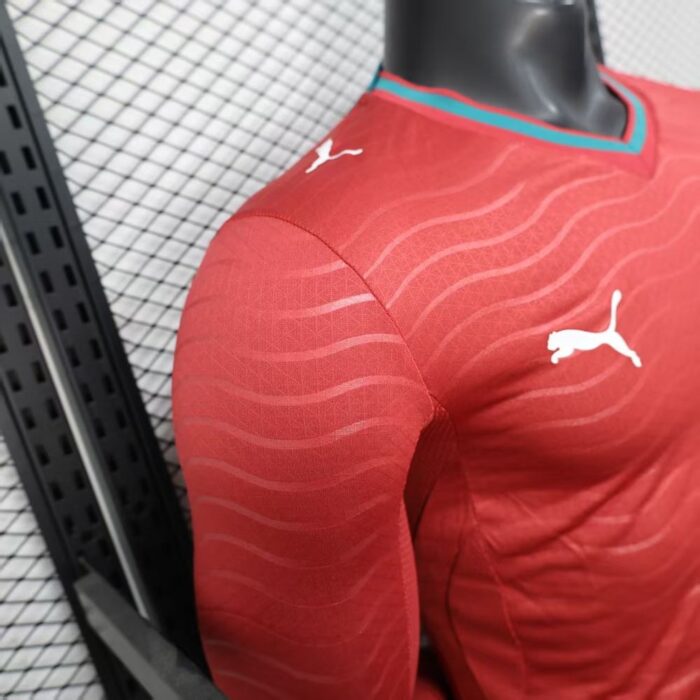 Mens Portugal 2026 World Cup Home Long Sleeve Jersey Player Version – view 6