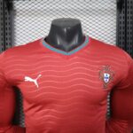 Mens Portugal 2026 World Cup Home Long Sleeve Jersey Player Version – view 2
