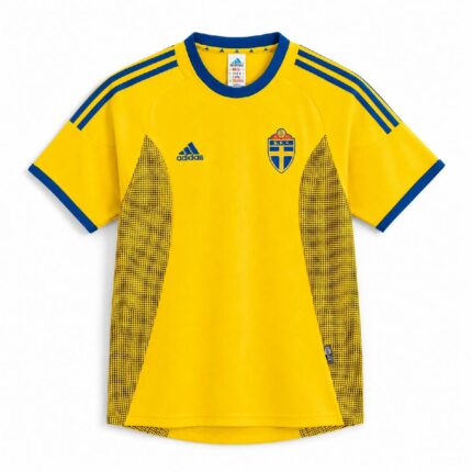 Retro Sweden 2002 Home Jersey