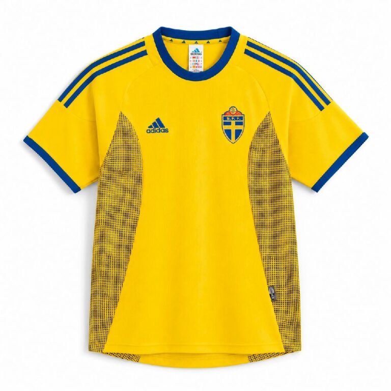 Retro Sweden 2002 Home Jersey