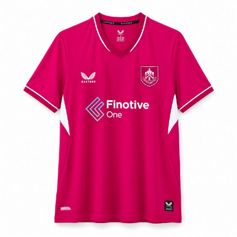 Mens Burnley F.C. 2026/27 Home Jersey