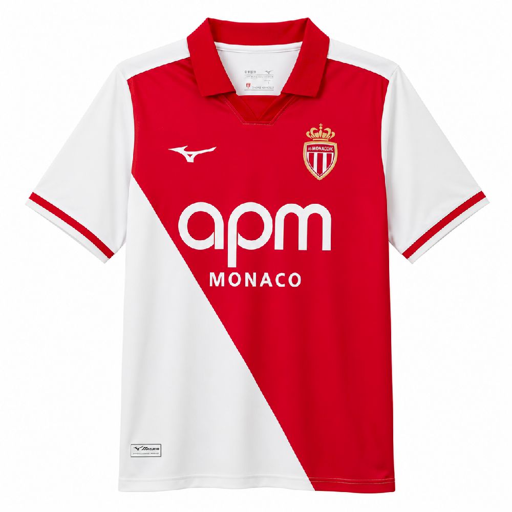 Mens AS Monaco 2026/27 Home Jersey Mens AS Monaco 2026/27 Home Jersey