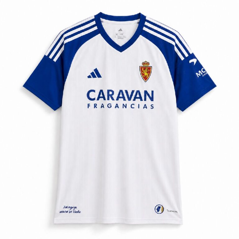 Mens Real Zaragoza 2026/27 Home Jersey