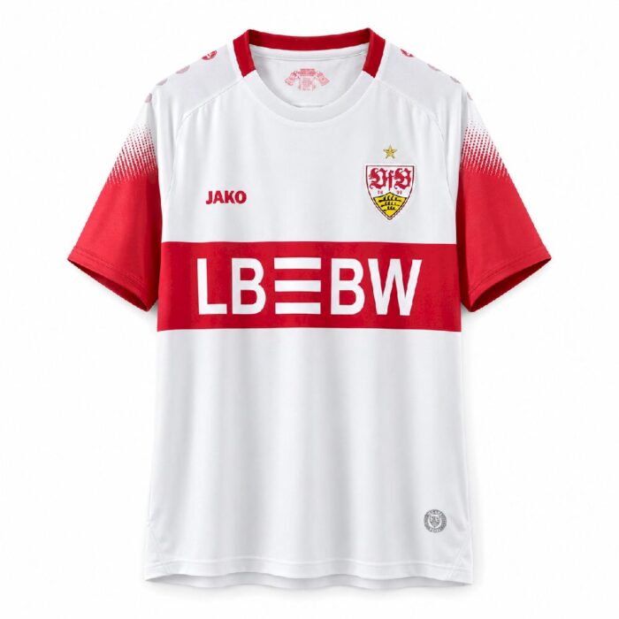 Mens Stuttgart 2026/27 Home Jersey – view 3