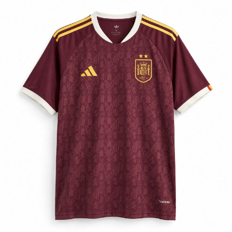 Mens Spain 2026 World Cup Concept version Jersey (Champion 2-Star Version)