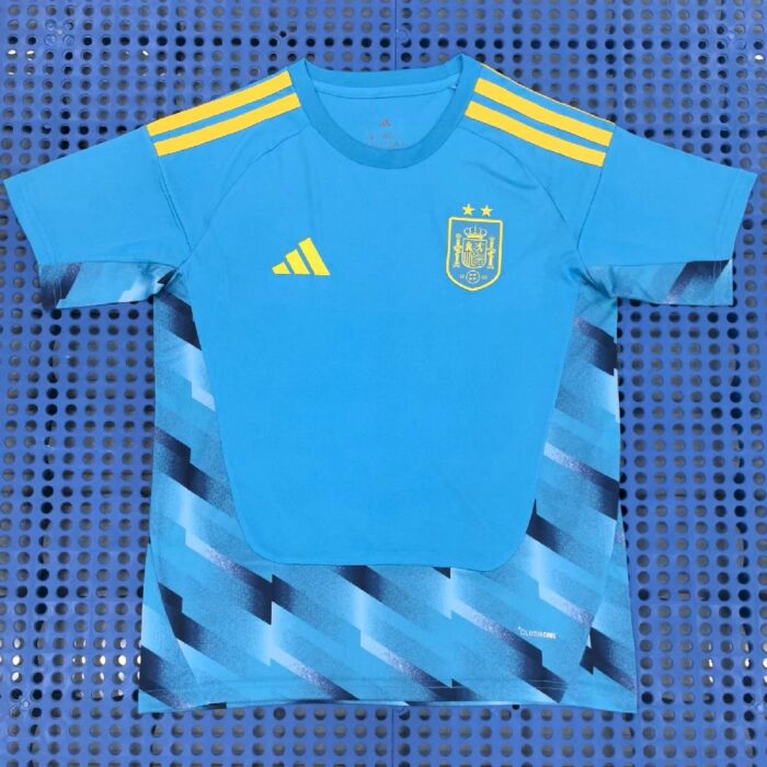 Mens Spain 2026 World Cup Goalkeeper Jersey(Champion 2-Star Version) – view 4