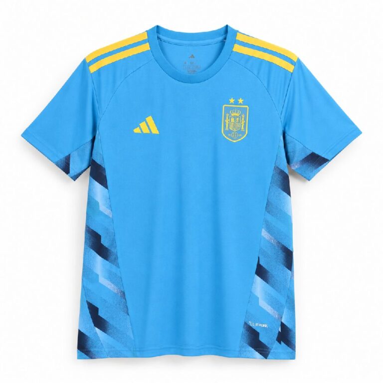 Mens Spain 2026 World Cup Goalkeeper Jersey(Champion 2-Star Version)