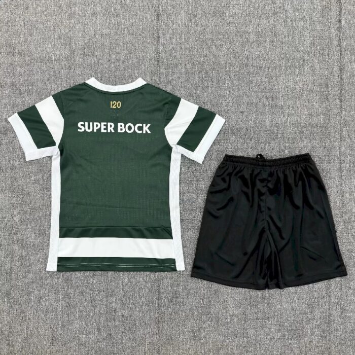 Kids Sporting CP 2026/27 Home Kit – view 5
