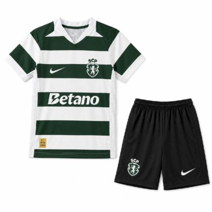Kids Sporting CP 2026/27 Home Kit