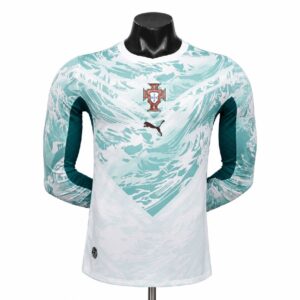 Mens Portugal 2026 World Cup Away Long Sleeve Jersey Player Version