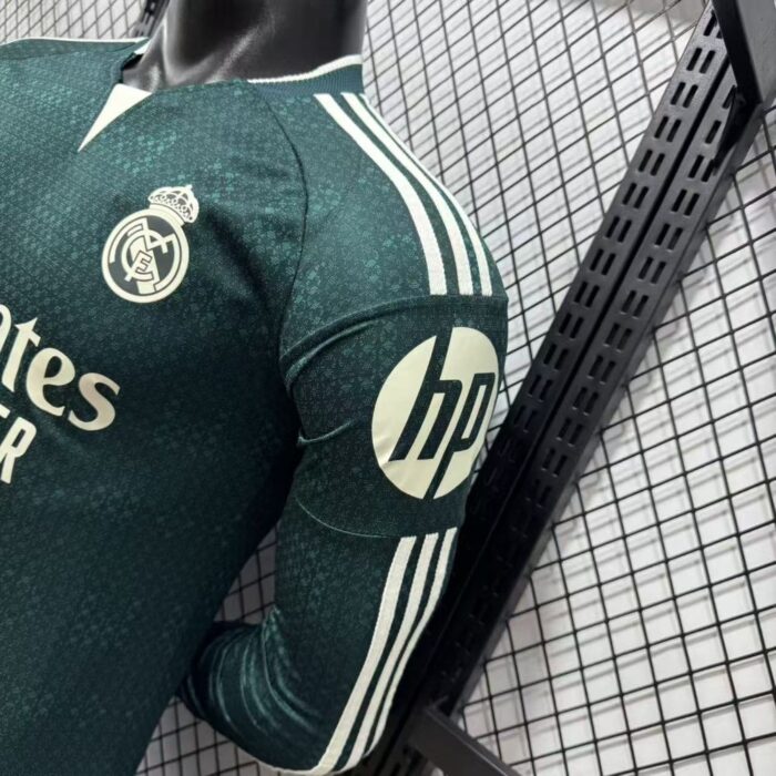 Mens Real Madrid 2026/27 Away Long Sleeve Jersey Player Version – view 5