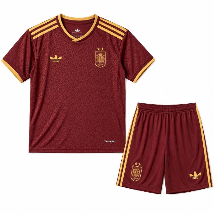 Kids Spain 2026 World Cup Third Kit (Champion 2-Star Version) – view 3