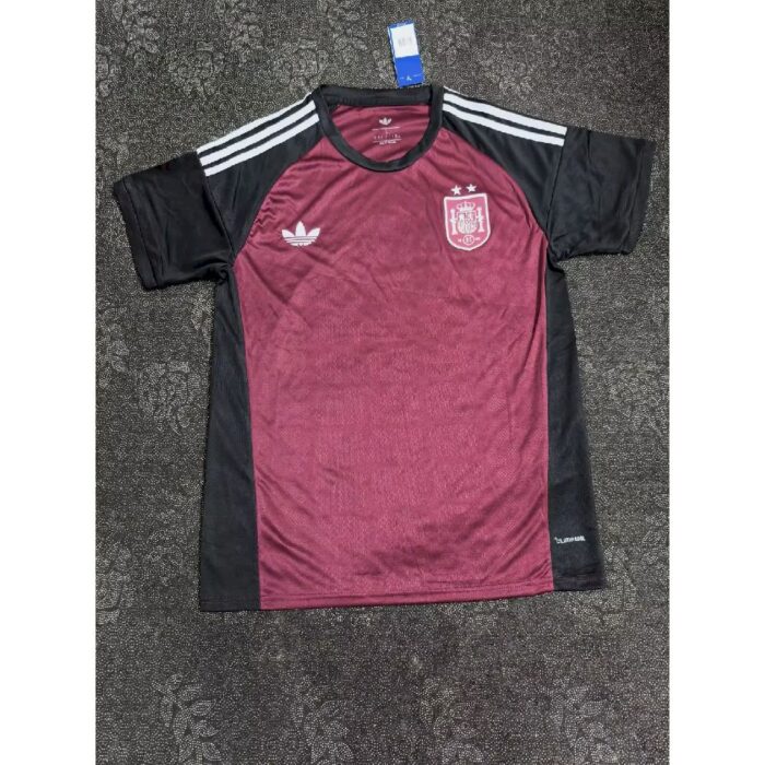 Mens Spain 2026 World Cup Goalkeeper Jersey (Champion 2-Star Version) – view 4