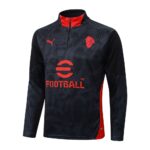 Mens AC Milan 2025/26 Half-Zip Sweater+Pant 815 – view 2