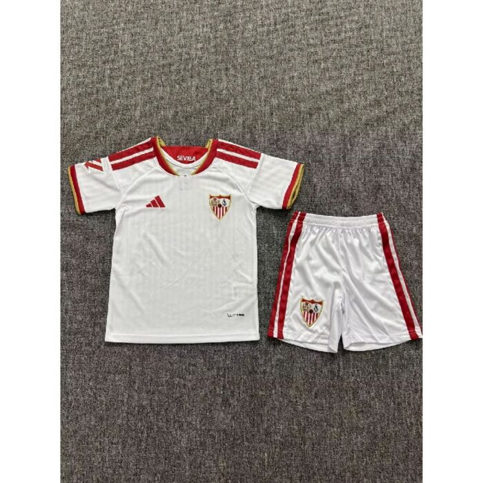 Kids Sevilla FC 2026/27 Home Kit – view 5