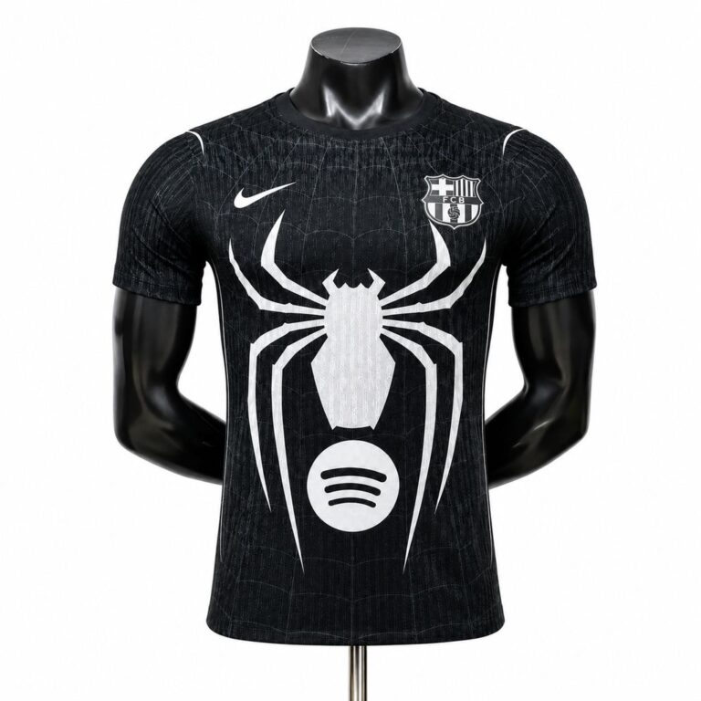 Mens Barcelona x Black Spider 2026/27 Special Jersey Player Version