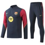 Mens Barcelona 2026/27 Half-Zip Sweater+Pant 14001