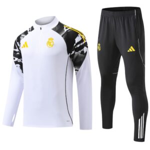 Mens Real Madrid 2026/27 Half-Zip Sweater+Pant 14001