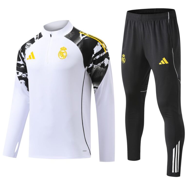 Mens Real Madrid 2026/27 Half-Zip Sweater+Pant 14001