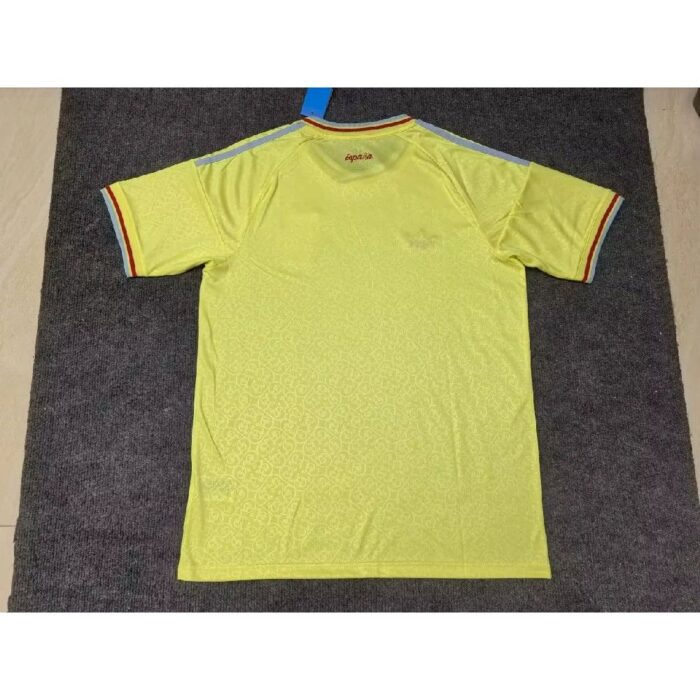 Mens Spain 2026 World Cup Replica Yellow Jersey (Champion 2-Star Version) – view 6