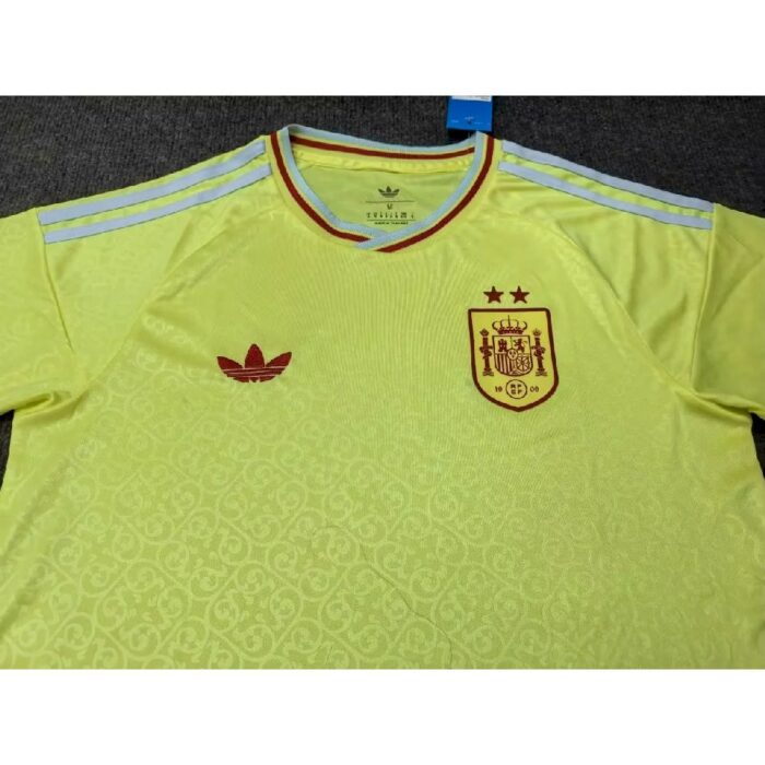 Mens Spain 2026 World Cup Replica Yellow Jersey (Champion 2-Star Version) – view 5