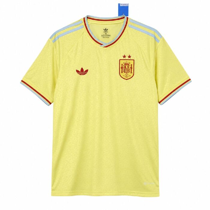 Mens Spain 2026 World Cup Replica Yellow Jersey (Champion 2-Star Version) – view 3