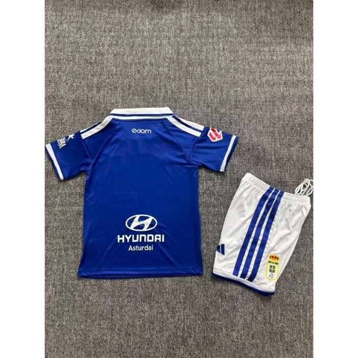 Kids Real Oviedo 2026/27 Home Kit – view 4