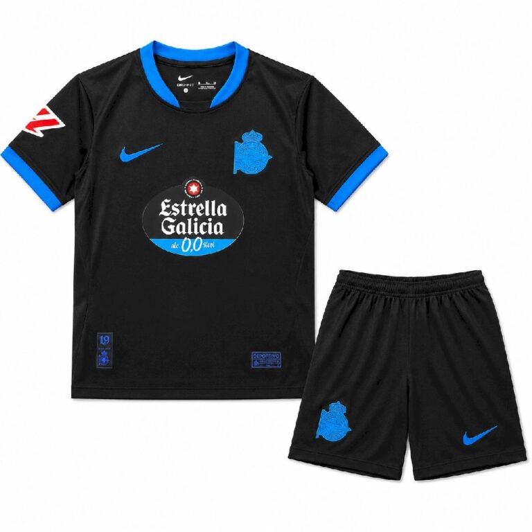 Kids Deportivo de La Coruna 2026/27 Away Kit
