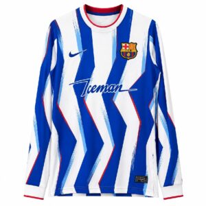 Mens Barcelona 2026/27 Drake Iceman Long Sleeve Jersey