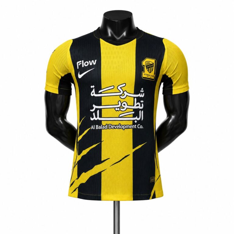 Mens Al-Ittihad FC 2026/27 Home Jersey Player Version