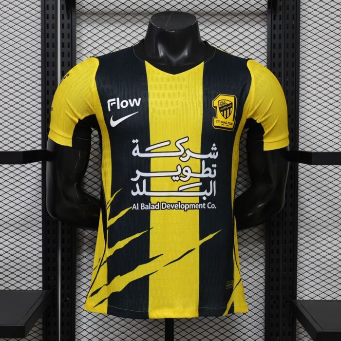 Mens Al-Ittihad FC 2026/27 Home Jersey Player Version – view 2