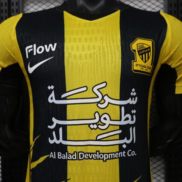 Mens Al-Ittihad FC 2026/27 Home Jersey Player Version – view 3