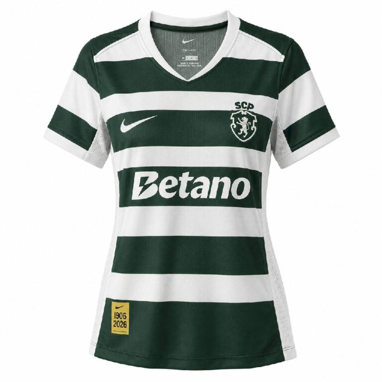 Womens Sporting CP 2026/27 Home Jersey