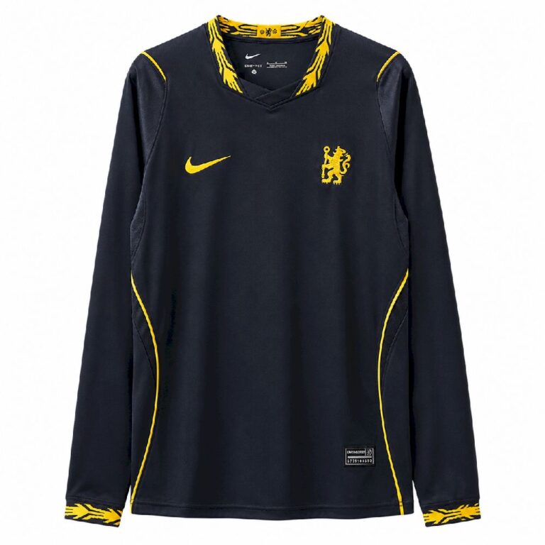 Mens Chelsea 2026/27 Away Long Sleeve Jersey