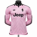 Mens Juventus 2026/27 Away Long Sleeve Jersey Player Version
