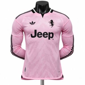Mens Juventus 2026/27 Away Long Sleeve Jersey Player Version