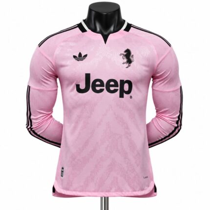 Mens Juventus 2026/27 Away Long Sleeve Jersey Player Version