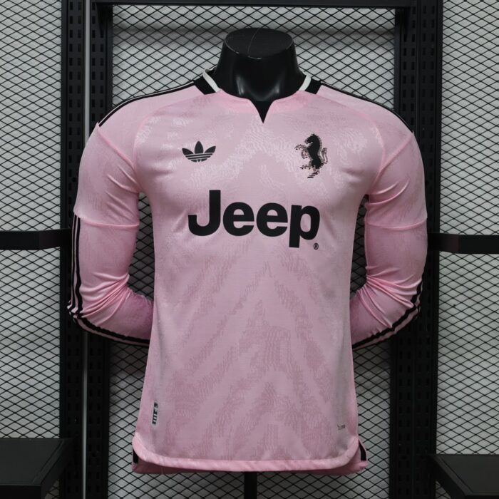 Mens Juventus 2026/27 Away Long Sleeve Jersey Player Version – view 2