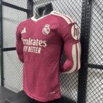 Mens Real Madrid 2026/27 Third Long Sleeve Jersey Player Version – view 3