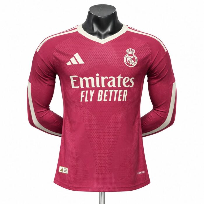 Mens Real Madrid 2026/27 Third Long Sleeve Jersey Player Version – view 2