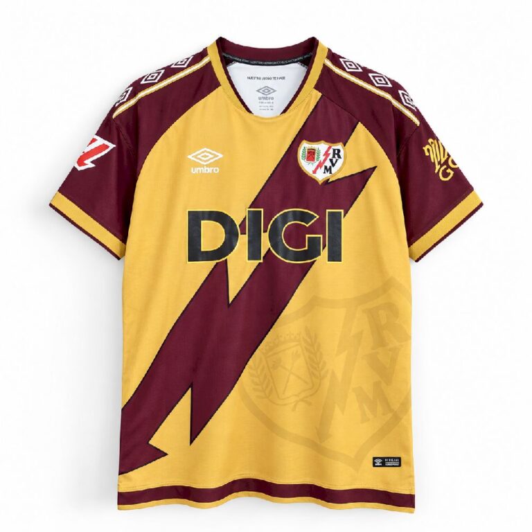 Mens Rayo Vallecano 2026/27 Third Jersey