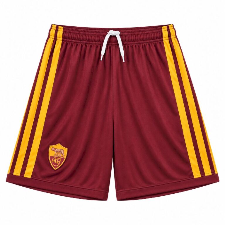 Mens AS Roma 2026/27 Home Shorts – view 2
