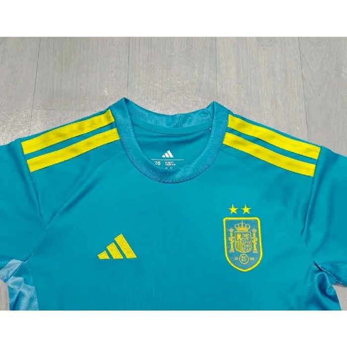Kids Spain 2026 World Cup Goalkeeper Kit (Champion 2-Star Version) – view 5