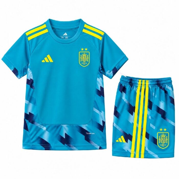 Kids Spain 2026 World Cup Goalkeeper Kit (Champion 2-Star Version) – view 3