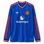 Mens Manchester United 2026/27 Away Long Sleeve Jersey